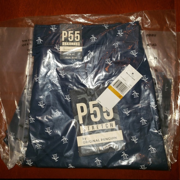 ORIGINAL PENGUIN P55 SLIM FIT RE-PETE SHORT - Picture 4 of 4